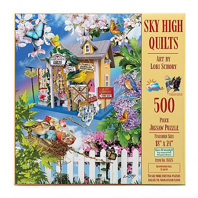 Sky High Quilts 500 piece Jigsaw Puzzle
