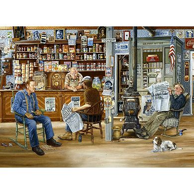 A Day at the Shop 500 piece Large Pieces Jigsaw Puzzle