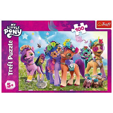 Trefl Red 100 Piece Puzzle - My Little Pony - Funny Ponies