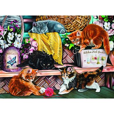 Playful Kittens 1000 piece Jigsaw Puzzle