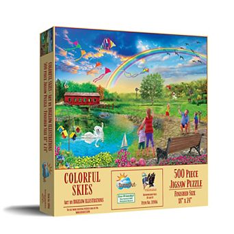 Colorful Skies 500 pc Jigsaw Puzzle