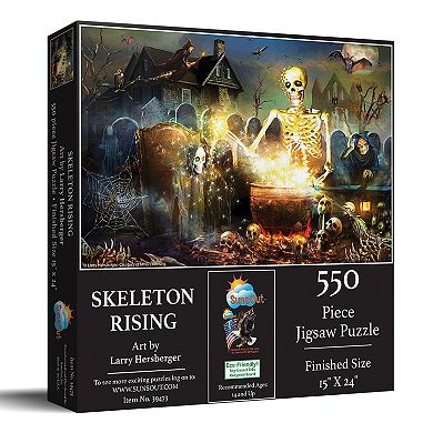 Skeletons Rising 550 piece Jigsaw Puzzle