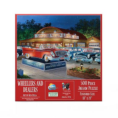 Wheelers and Dealers 500 piece Jigsaw Puzzle