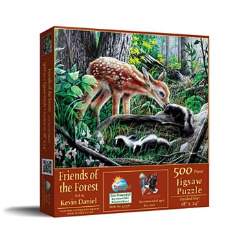 Friends of the Forest 500 pc Jigsaw Puzzle