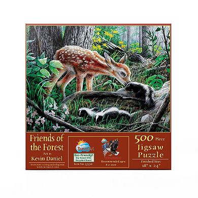 Friends of the Forest 500 piece Jigsaw Puzzle