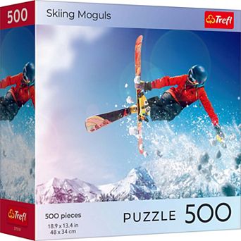 Trefl Red 500 pc Puzzle - Sports - Skiing Moguls