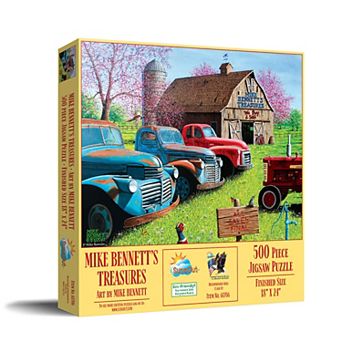 Mike Bennett's Treasures 500 pc Jigsaw Puzzle