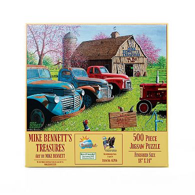 Mike Bennett's Treasures 500 piece Jigsaw Puzzle
