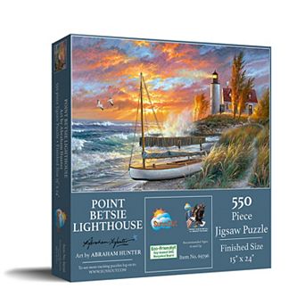 Point Betsie Lighthouse 550 pc Jigsaw Puzzle