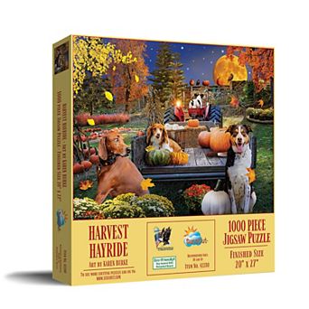Harvest Hayride 1000 pc Jigsaw Puzzle