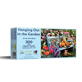 Hanging Out in the Garden 300 pc Jigsaw Puzzle