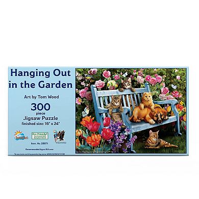 Hanging Out in the Garden 300 piece Jigsaw Puzzle