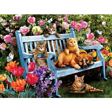 Hanging Out in the Garden 300 piece Jigsaw Puzzle