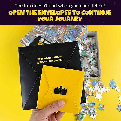 QUOKKA 1000 Piece Jigsaw Puzzle for Adults Themed Puzzles with Bonus Challenges