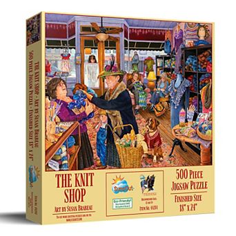 The Knit Shop 500 pc Jigsaw Puzzle