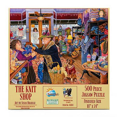 The Knit Shop 500 piece Jigsaw Puzzle