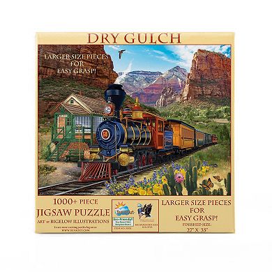 Dry Gulch 1000 piece Large Pieces Jigsaw Puzzle