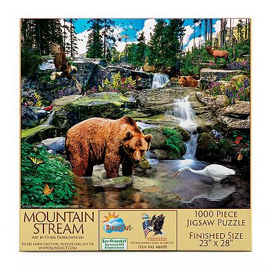 Mountain Stream 1000 piece Jigsaw Puzzle