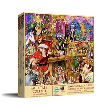 Fairy Tale Collage 1000 pc Large Pieces Jigsaw Puzzle