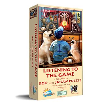 Listening to the Game 300 pc Jigsaw Puzzle