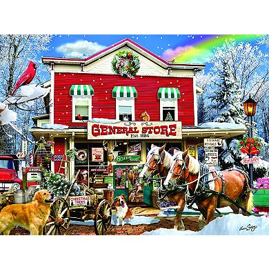 Old General Store Winter 1000 piece Jigsaw Puzzle