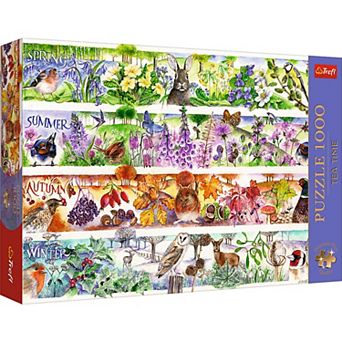 Trefl Premium Plus Tea Time: Four Seasons 1000 pc Puzzle