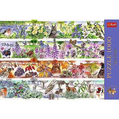 Trefl Premium Plus Tea Time: Four Seasons 1000 Piece Puzzle