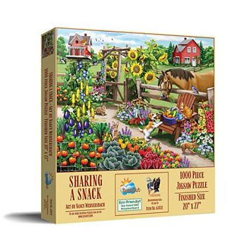 Sharing a Snack 1000 pc Jigsaw Puzzle