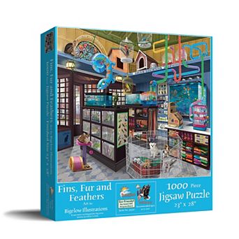 Fins, Fur and Feathers 1000 pc Jigsaw Puzzle