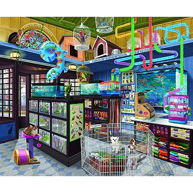 Fins, Fur and Feathers 1000 piece Jigsaw Puzzle