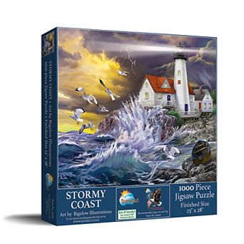 Stormy Coast 1000 pc Jigsaw Puzzle