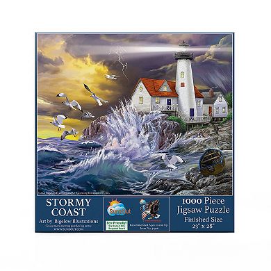 Stormy Coast 1000 piece Jigsaw Puzzle