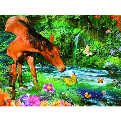 Little Brown Horse 500 piece Jigsaw Puzzle