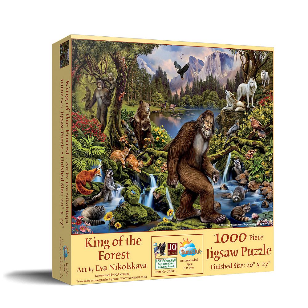 King of the Forest 1000 piece Jigsaw Puzzle
