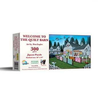 Welcome to the Quilt Barn 300 pc Jigsaw Puzzle