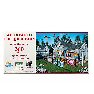 Welcome to the Quilt Barn 300 piece Jigsaw Puzzle