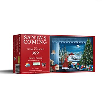 Santa's Coming 300 pc Jigsaw Puzzle