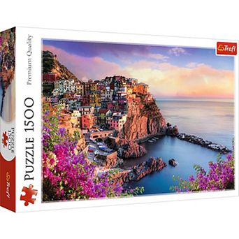 Trefl Red 1500 pc Puzzle - View of Manarola