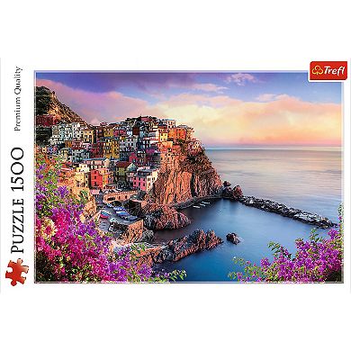 Trefl Red 1500 Piece Puzzle - View of Manarola
