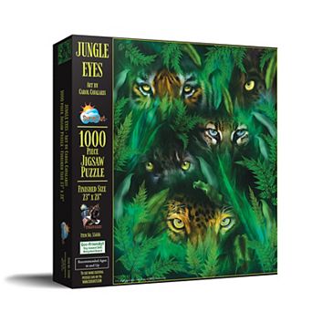 Jungle Eyes 1000 pc Jigsaw Puzzle