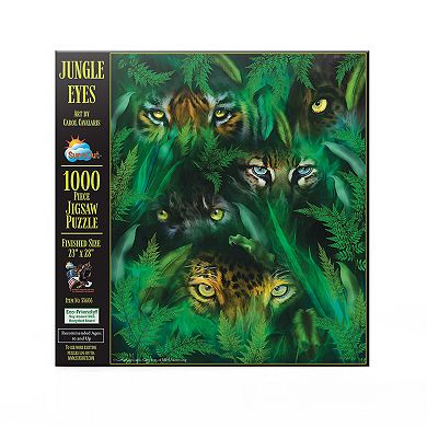 Jungle Eyes 1000 piece Jigsaw Puzzle