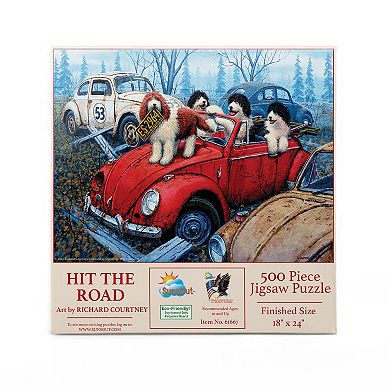 Hit the Road 500 piece Jigsaw Puzzle