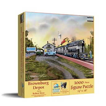 Brownsburg Depot 1000 pc Jigsaw Puzzle