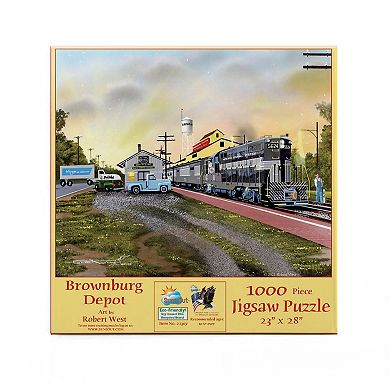 Brownsburg Depot 1000 piece Jigsaw Puzzle