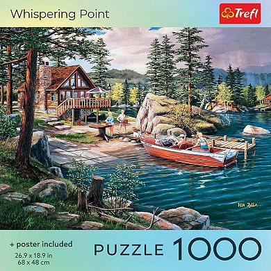 Trefl Red Whispering Point 1000 Piece Puzzle