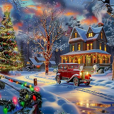 Family Time at Christmas 500 piece Jigsaw Puzzle