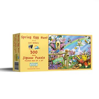 Spring Egg Hunt 300 pc Jigsaw Puzzle