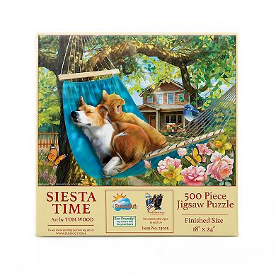 Siesta Time 500 piece Jigsaw Puzzle