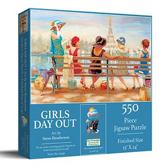 Girls Day Out 550 pc Jigsaw Puzzle