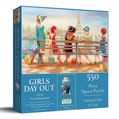 Girls Day Out 550 piece Jigsaw Puzzle